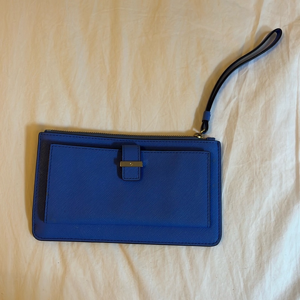 Kate Spade royal blue wallet